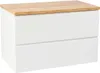 Mobile bagno 60x50 cm sospeso bianco lucido con top Modus Anteprima dell’immagine prodotto 3