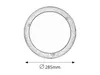 Skleněný plafon 28,5 cm E27 1x60W hnědý kulatý Ufo 5203 Náhled obrázku produktu 2