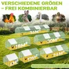 NAIZY 3x12x2m Stahl Hühnerstall PE UV-Schutz Dach Produktbild-Vorschau 6