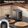 Tostapane ProfiCook® 2 fette con attacco per panini | 900W Anteprima dell’immagine prodotto 7