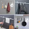 6 Stück Selbstklebende Gardinenstangen, Wand Halterungen Produktbild-Vorschau 6