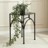DanDiBo bloemenbankje, metaal, zwart, vierkant, 33 cm, Productafbeelding-voorbeeld 8