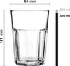 GLASMARK® Gläser 6-Set 320 ml Große (max. 360ml) 6 Stück Produktbild-Vorschau 2