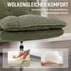HOMCOM Relaxsessel mit Höhenverstellbarem Hocker, Produktbild-Vorschau 6