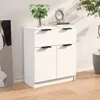 vidaXL Sideboard Weiß 60x30x70 cm Holzwerkstoff Produktbild-Vorschau 3
