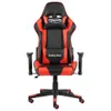 vidaXL Gaming-Stuhl Drehbar Rot PVC -  Gaming-Sessel Produktbild-Vorschau 3