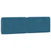 Kopfteil-Kissen Blau 160 cm Samt Produktbild-Vorschau 7
