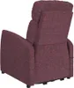A rear view of a recliner chair. Voir les images du produit