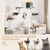 Yaheetech Katzen Kletterwand, 4er Set, inkl. Katzenhöhle Produktbild-Vorschau 8