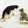 PawHut Katzen Kletterwand 4 tlg. mit Kaztentreppe Produktbild-Vorschau 9