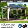 Alu-Pavillon SUMMERDREAM 3x4m beige Produktbild-Vorschau 4