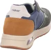 The back view of a multi-colored sneaker. Produktbild-Vorschau
