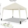 VOUNOT® Pavillon 3x3m mit 4 Sandsäcken, Pop Up Produktbild-Vorschau 4