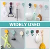 10 kleine, farbenfrohe Wandhaken, kein Bohren oder Nägel Produktbild-Vorschau 5