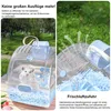 Transportkäfig für Haustiere, transparent Transportbox für Produktbild-Vorschau 6