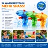 3X Mini Wasserpistolen für Kinder - Große Reichweite & Tank Produktbild-Vorschau 8