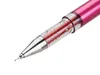 Close-up of the tip of a pink and clear pen. Produktbild-Vorschau