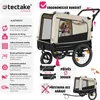 Tectake tectake√Ç¬Æ - Dog WoofRider přívěs na kolo - béžový Náhled obrázku produktu 3