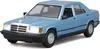 A light blue Mercedes 190E model car is shown from a three-quarter front angle against a white background. Náhled obrázku produktu
