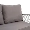 di volio Gartenmöbel-Set Ragio Grau/Grau, Gartenmöbel für 4 Produktbild-Vorschau 12