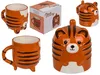 Tiger kopfüber Kaffeebecher Tigertasse aus Keramik Produktbild-Vorschau 9