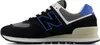 New Balance 574 sportlicher Schnürer Schwarz in Gr. 44 Produktbild-Vorschau 4