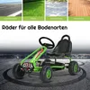 Kinder Gokart mit Handbremse & verstellbarem Sitz, Tretauto Produktbild-Vorschau 7