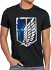 A.N.T. Titan Aufklärungstruppe Wappen AoT Herren T-Shirt on Produktbild-Vorschau 1