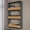 Vicco Weinglasregal Repose, 60 x 98 cm, Goldkraft Produktbild-Vorschau 4