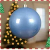 Weihnachtskugeln Kunststoff 14cm 1 Stück - Himmelblau Produktbild-Vorschau 2