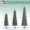 COSTWAY 3er Set Bleistift Weihnachtsbaum Künstlich, Produktbild-Vorschau 7