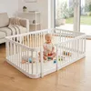 140x200 cm witte, modulaire omheining voor baby's en Productafbeelding-voorbeeld 1