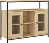 vidaXL Příborník Sonoma Dub 100x35x80 cm výrobek ze dřeva Náhled obrázku produktu 2