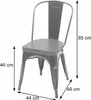 4er-Set Esszimmerstuhl HWC-H10e, Küchenstuhl Stuhl, Produktbild-Vorschau 7