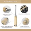 Professionelles Holzmeißel-Set 12-tlg. mit Schlagkopf, für Produktbild-Vorschau 4