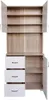 Küchenbuffet Blanca 180x80x40 cm mit Regalfächern und Produktbild-Vorschau 3