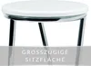 Close-up of a stool with text overlay. Produktbild-Vorschau