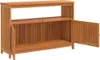 vidaXL Stolik ogrodowy 110x35x75 cm z litego drewna Podgląd zdjęcia produktu 7