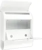 A white mailbox is shown against a white background. Anteprima dell’immagine prodotto