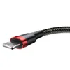 Baseus Cafule USB a Lightning, 2,4 A, 0,5 m - Rosso/Nero Anteprima dell’immagine prodotto 4
