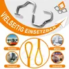 Dreamprint Seilklemmen Set 10 Stück für Ø 8-10mm Seile, Produktbild-Vorschau 4