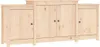 vidaXL Sideboard 164 x 37 x 68 cm Massivholz Kiefer Produktbild-Vorschau 2