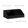relaxdays Make-Up-Organizer schwarz Náhled obrázku produktu 5