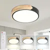 Vigevee LED Deckenleuchte Holz 30cm, 48W Dimmbar Produktbild-Vorschau 1
