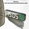 Horloge murale numérique à LED avec grand écran Montage Voir les images du produit 5