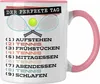Trendation - Tennis Tasse Geschenk Becher Der Perfekte Tag Produktbild-Vorschau 1