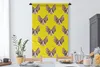 MuchoWow® Wandteppich Wandbehang Katze - Muster - Gelb Produktbild-Vorschau 3