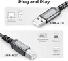 deleyCON Druckerkabel USB-B (2 Meter für Drucker, Scanner, Produktbild-Vorschau 6