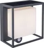 A modern outdoor solar light with a motion sensor. Produktbild-Vorschau
