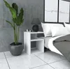 Weißer Nachttisch "SUSAN 102" Moderner Nachttisch 30 x 32 Produktbild-Vorschau 3